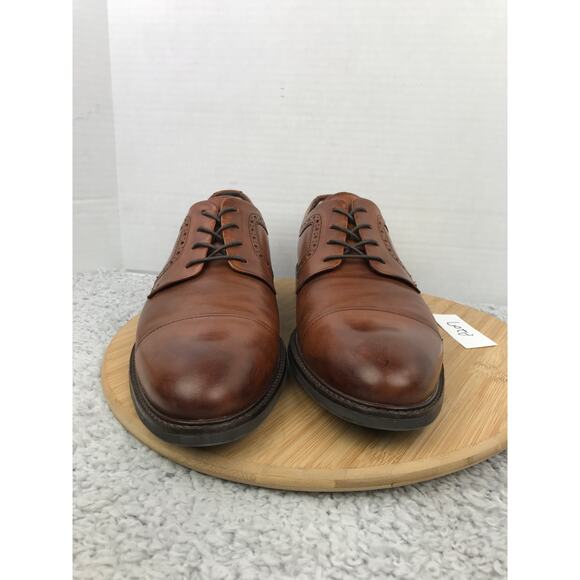Cole Haan Men 11M Buckland Grand Os Brown Cap Toe Brogue Oxford Daily Dress Shoe main image 7